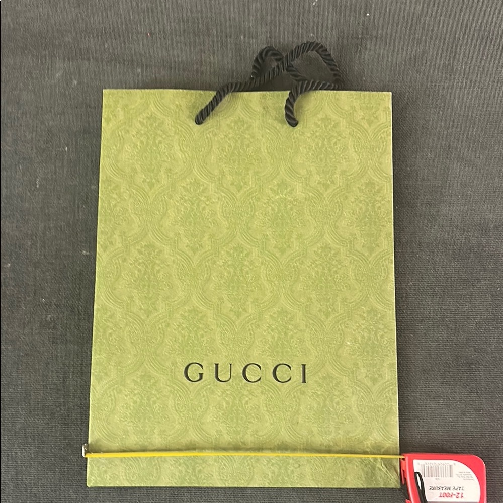 Gucci Green Gift Bag